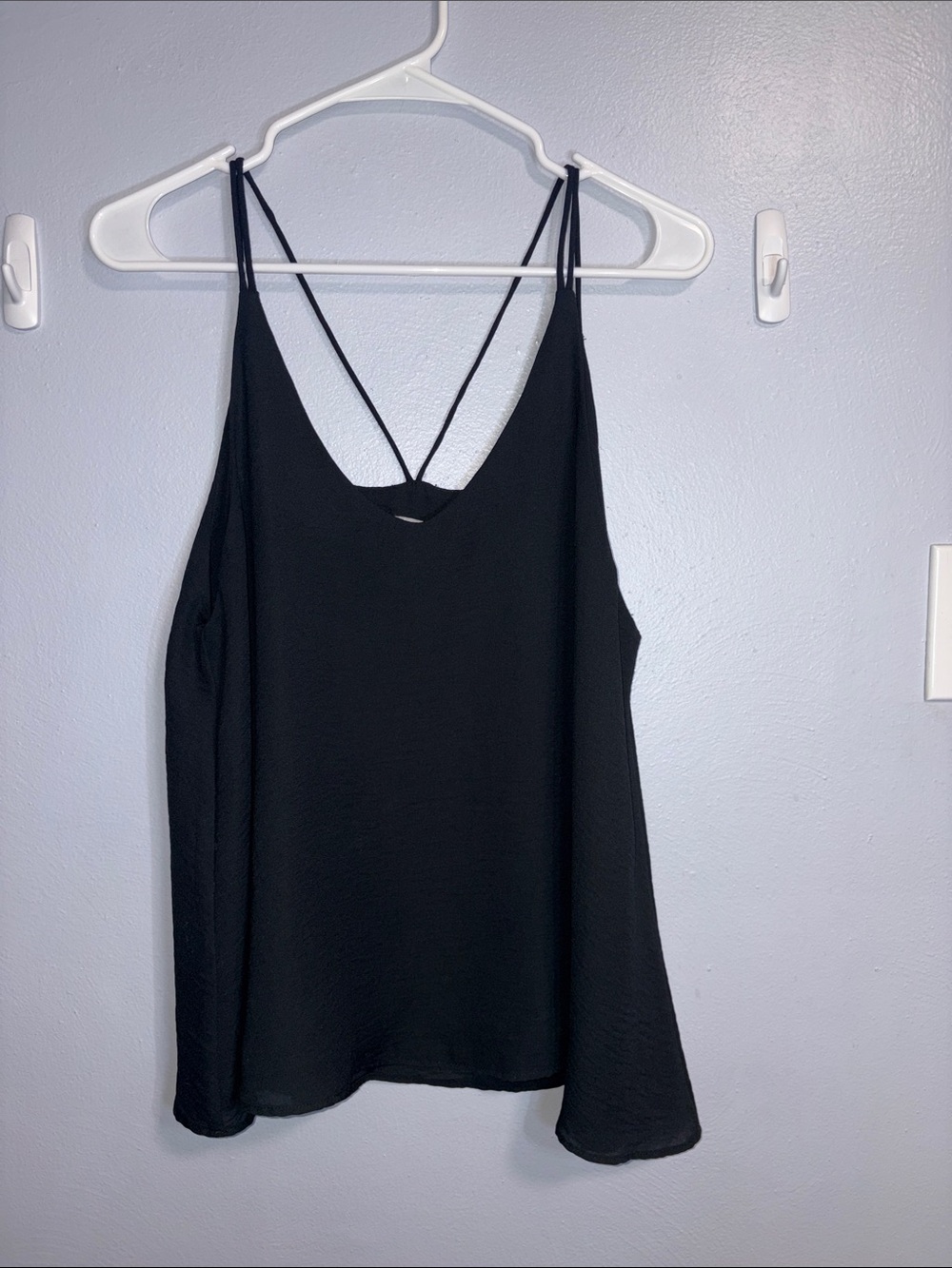 CHLOE OLIVER black dressy tank top